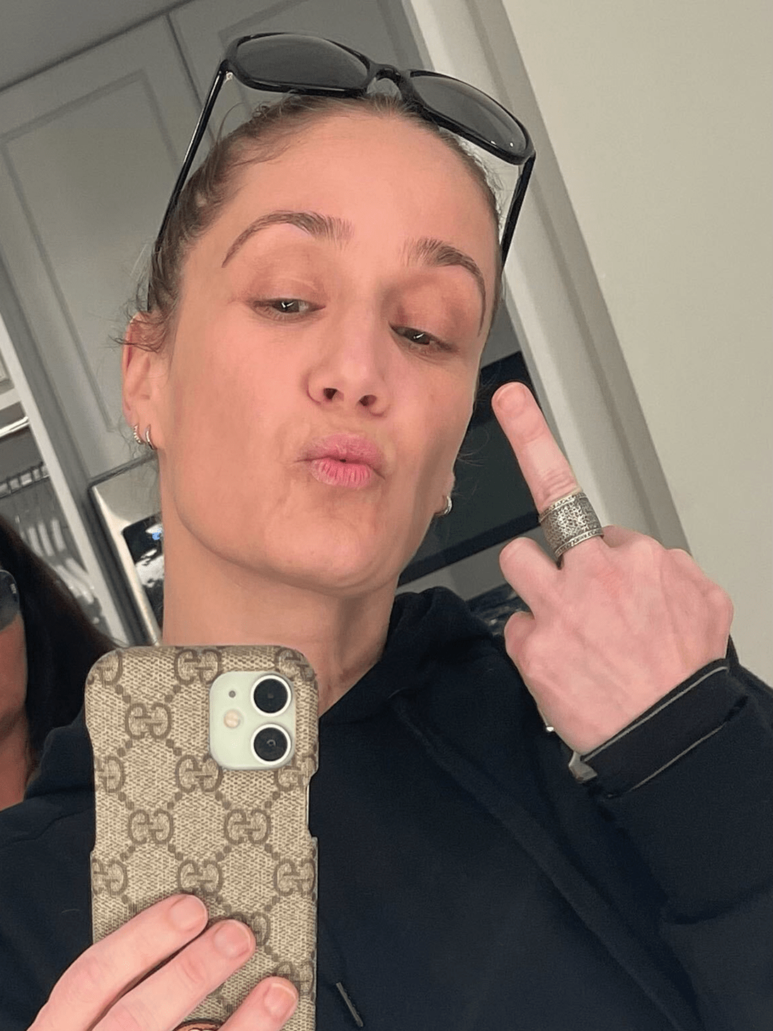 Jaimee middle finger persona